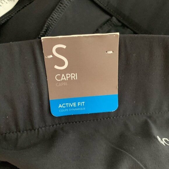 Columbia Women’s Active Fit Omni-Shield Pull-On Capri Pants Black Small NWT - Picture 11 of 11